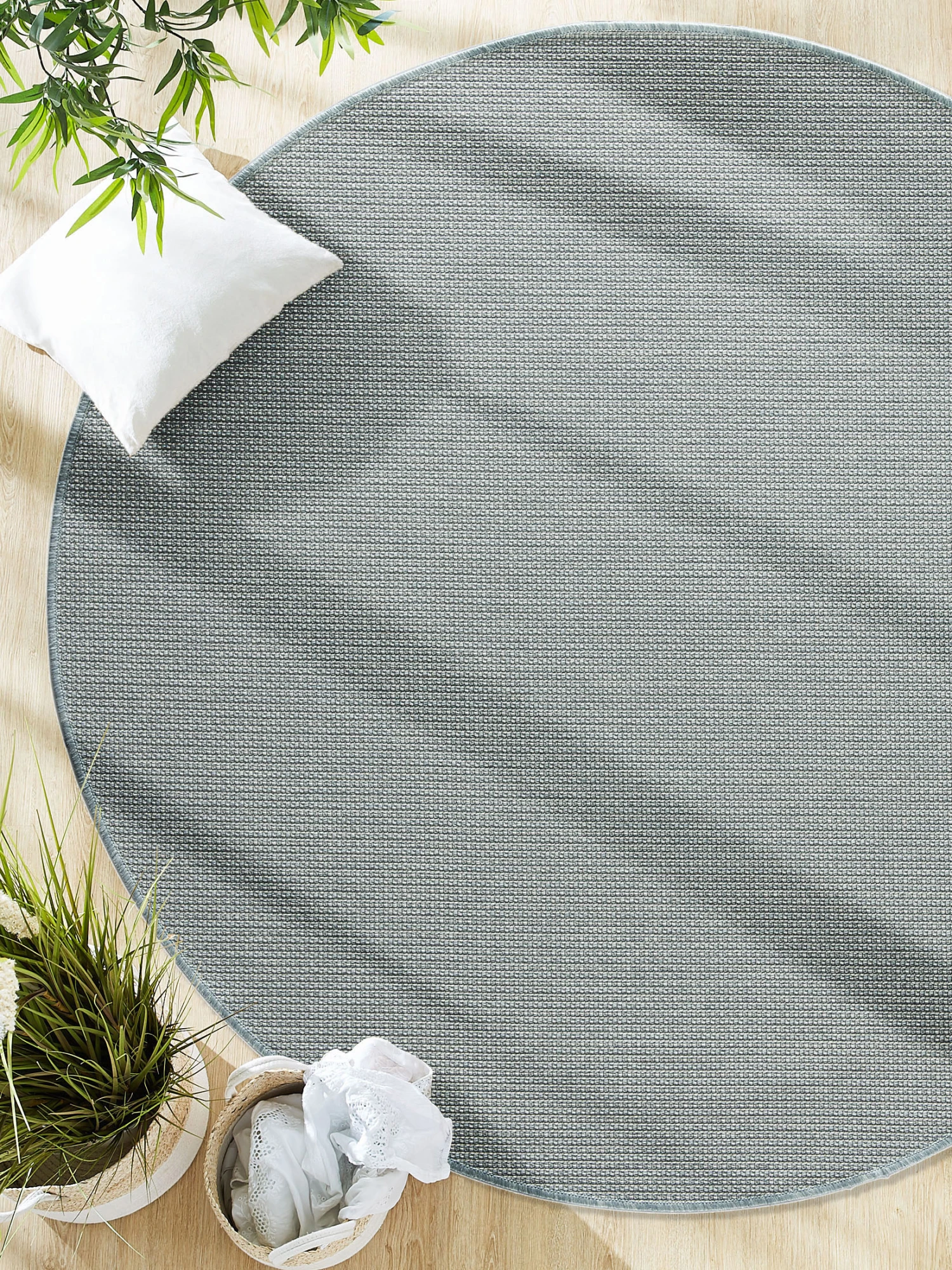 Outdoor-Teppich, Perlgrau 1 Outdoor-Teppich, Perlgrau