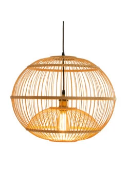 Hängeleuchte, Natur 9 Hängeleuchte, Natur -Häuser Lieferungen Verkauf Iwato Pendelleuchte Hellbraun Natur 45x50 per1