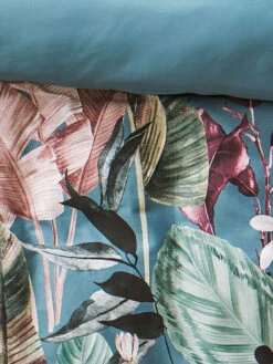 Satin-Bettwäsche, Petrol -Häuser Lieferungen Verkauf Jale Bettwaesche Mehrfarbig Petrol 135x200 lup