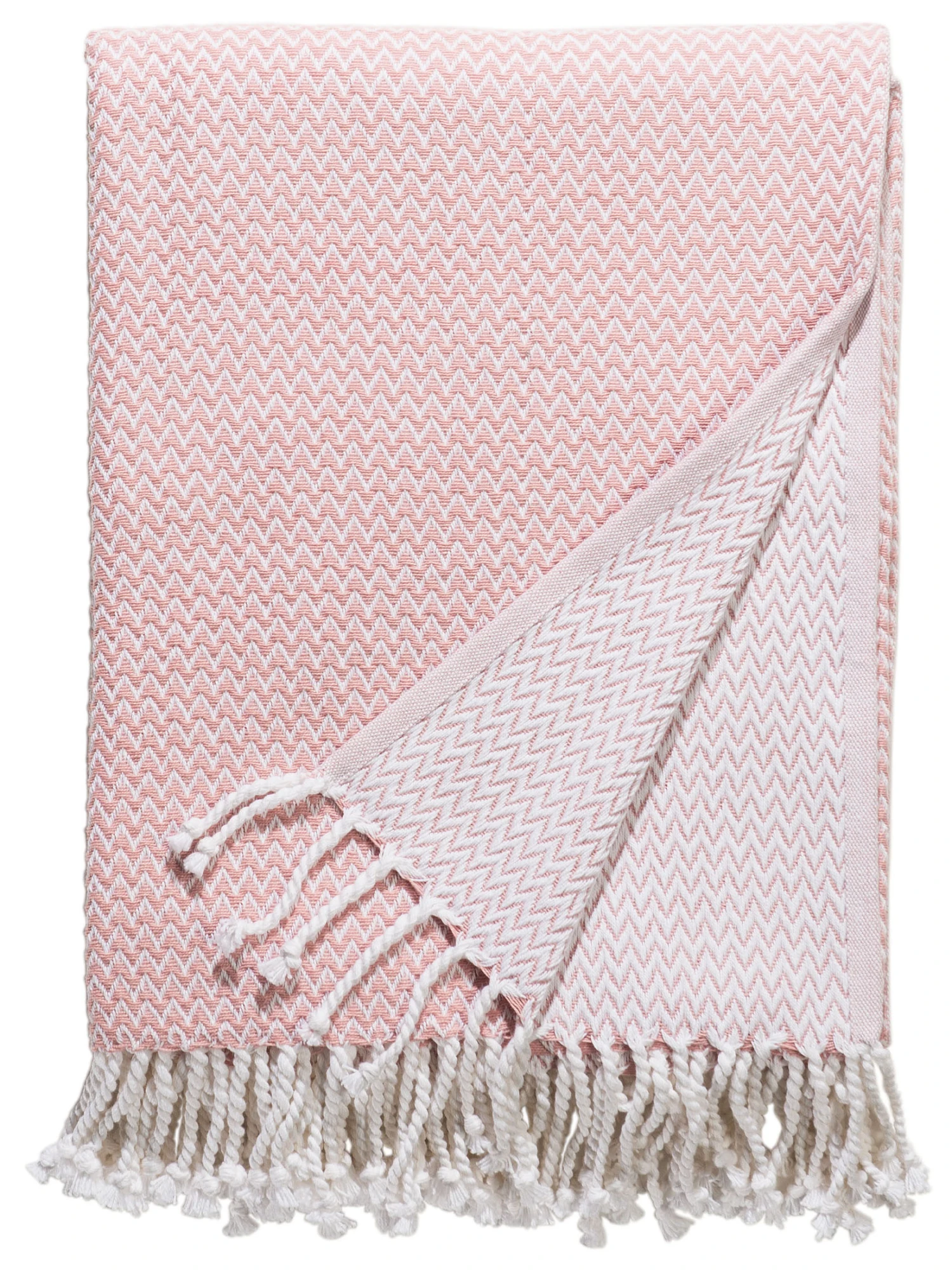 Decke, Altrosa 2 Decke, Altrosa – Bild 2