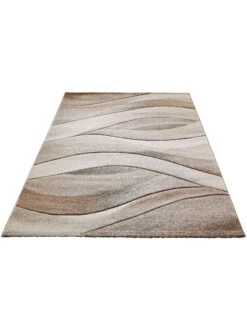 Moderner Teppich, Mandel 10 Moderner Teppich, Mandel -Häuser Lieferungen Verkauf Kaleidoskop ModernerTeppich Braun Mandel 160x230 fper