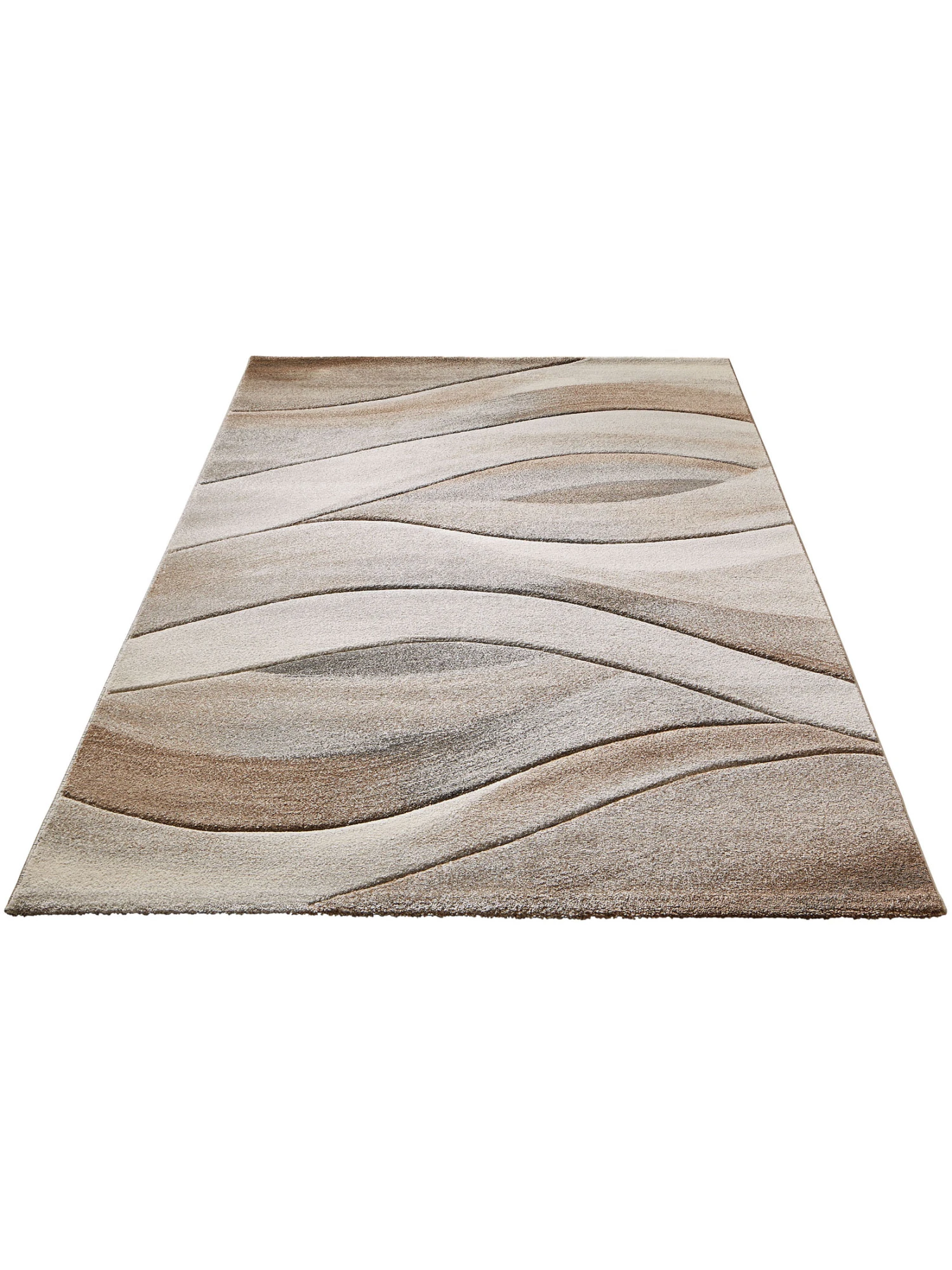 Moderner Teppich, Mandel 5 Moderner Teppich, Mandel – Bild 5