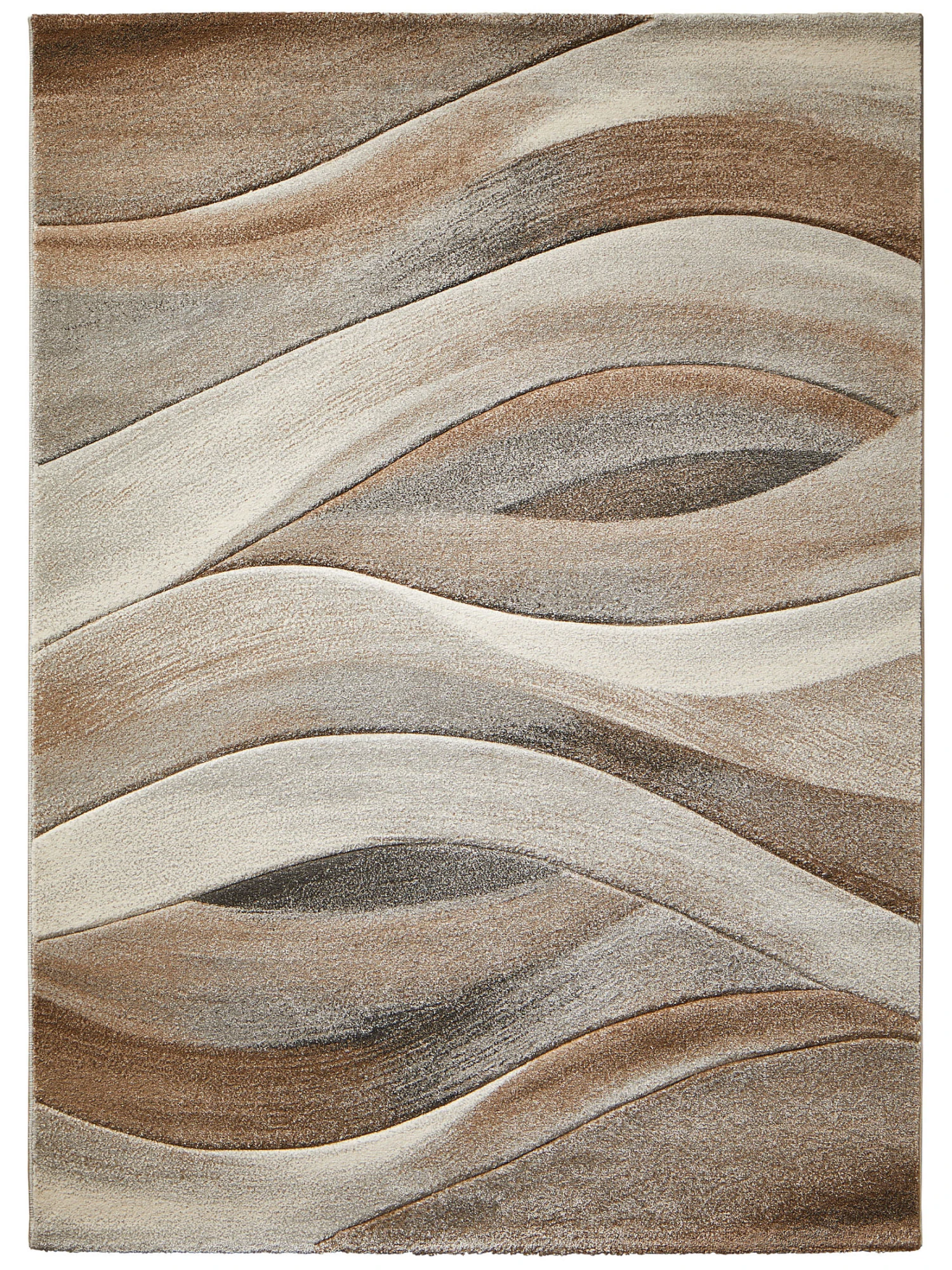 Moderner Teppich, Mandel 4 Moderner Teppich, Mandel – Bild 4