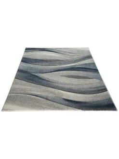 Moderner Teppich, Blau 7 Moderner Teppich, Blau -Häuser Lieferungen Verkauf Kaleidoskop ModernerTeppich Grau Blau 240x340 fper