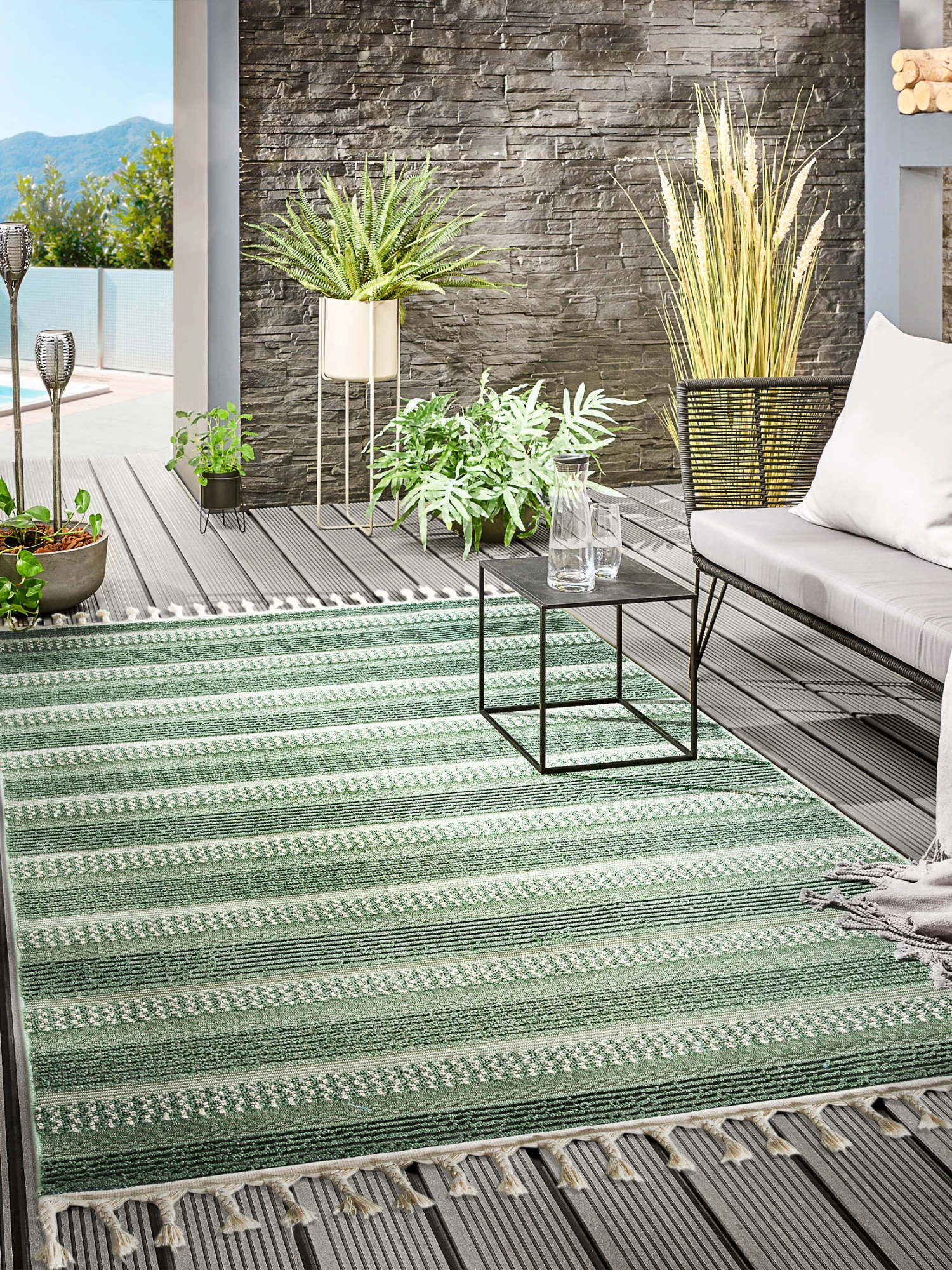 Outdoor-Teppich, Green 1 Outdoor-Teppich, Green