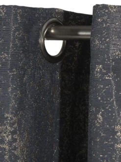 Ösenschal, Galaxy -Häuser Lieferungen Verkauf Karli Gardine Oesenschal Dunkelgrau Galaxy 140x245 lup1