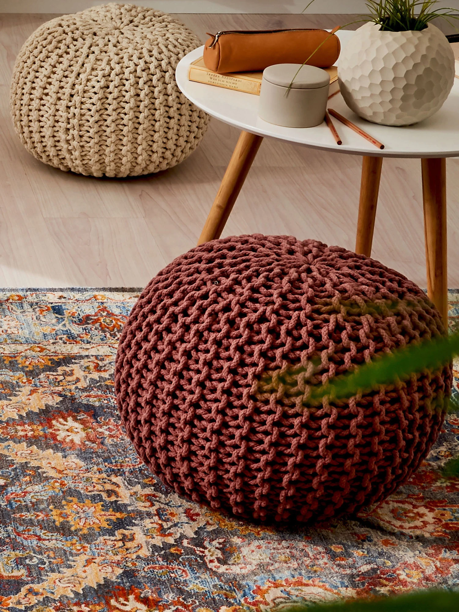 Pouf, Sweet Home Brown 1 Pouf, Sweet Home Brown