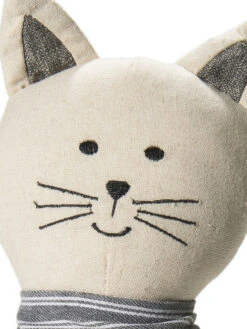 Figur, Beige -Häuser Lieferungen Verkauf Kitty Tuerstopper Beige 13x14x30 lup