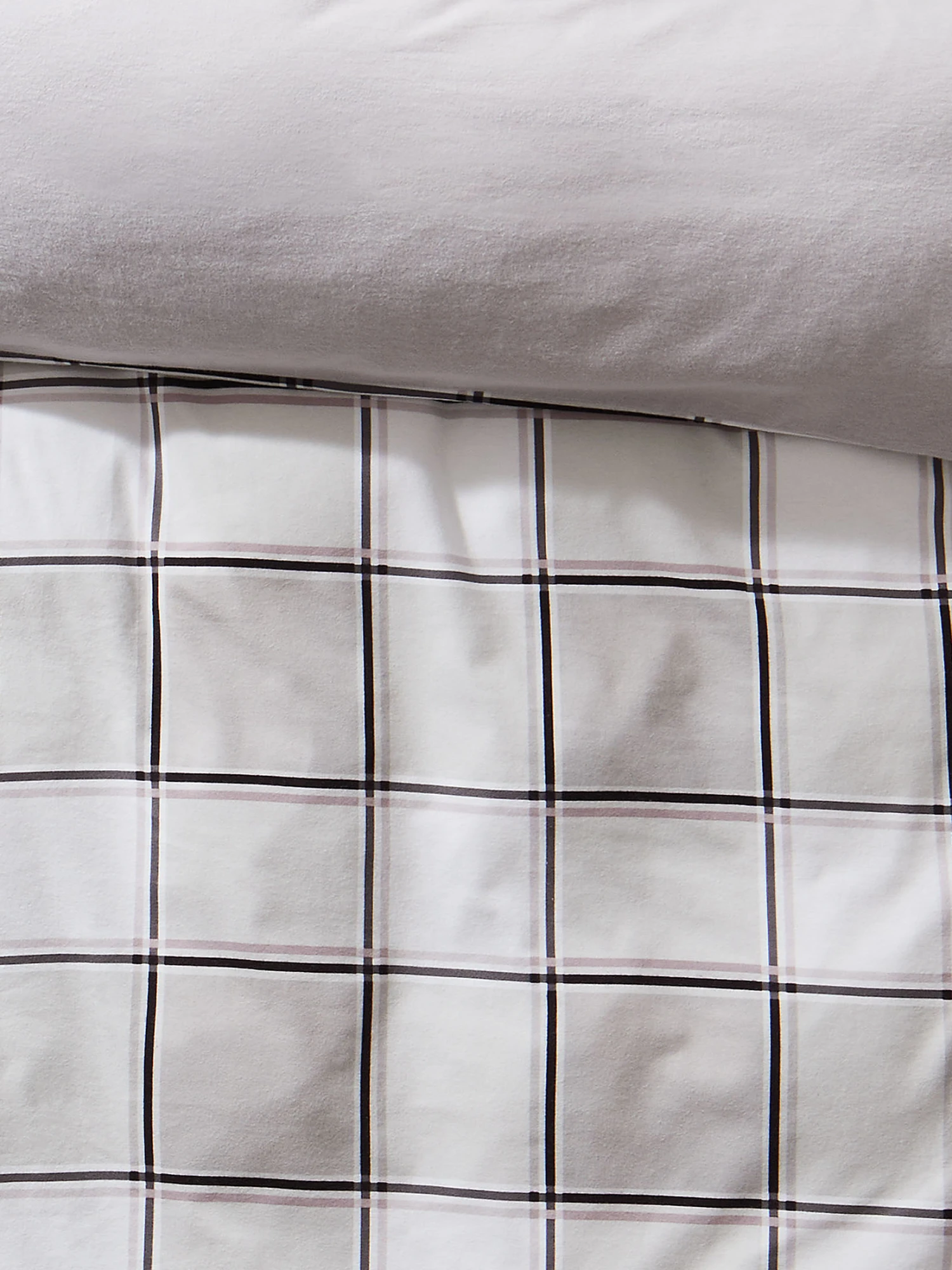 Flanell-Bettwäsche, Silber 3 Flanell-Bettwäsche, Silber – Bild 3