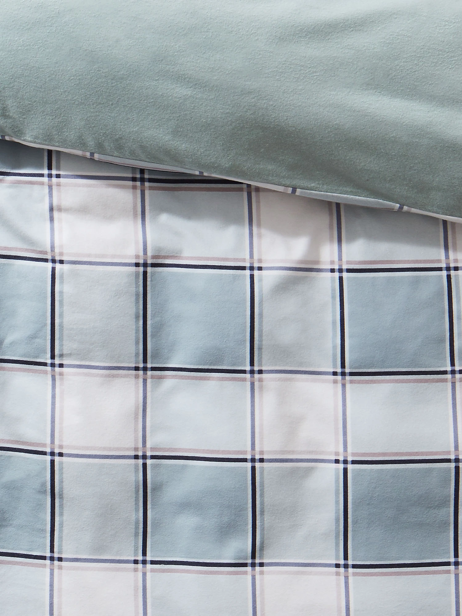 Flanell-Bettwäsche, Mint 3 Flanell-Bettwäsche, Mint – Bild 3