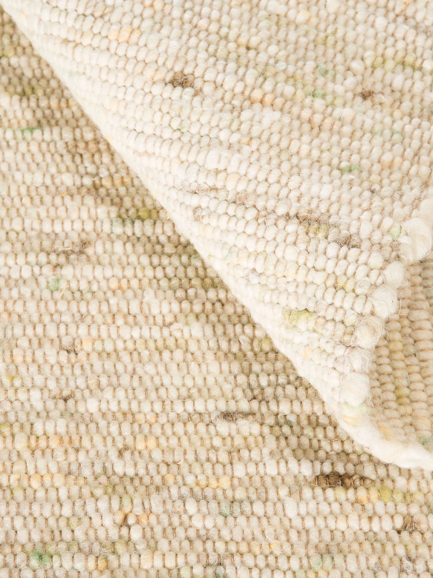 Handweb-Teppich, Grün 5 Handweb-Teppich, Grün – Bild 5