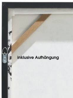 Leinwand-Druck-gerahmt, Schwarz/Weiss -Häuser Lieferungen Verkauf Leopard Druckgerahmt Schwarz SchwarzWeiss 40x50 ruk