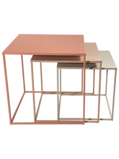 Tisch, Koralle -Häuser Lieferungen Verkauf Liona Tisch Set per 1