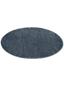 Hochflor-Teppich, Royalblau -Häuser Lieferungen Verkauf Lounge Langflorteppich Dunkelblau RoyalBlue 200rund fper