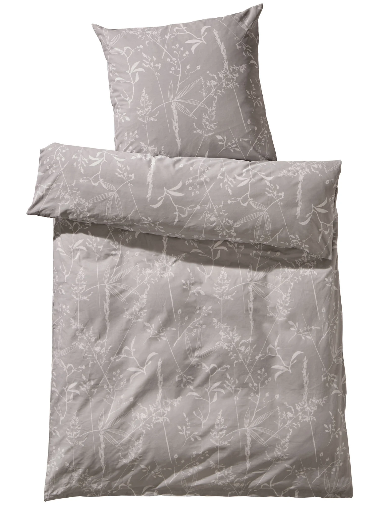 Renforcé-Bettwäsche, Grau 2 Renforcé-Bettwäsche, Grau – Bild 2