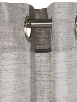 Ösenschal, Grau -Häuser Lieferungen Verkauf Madox Gardine Oesenschal Grau 140x245 lup1