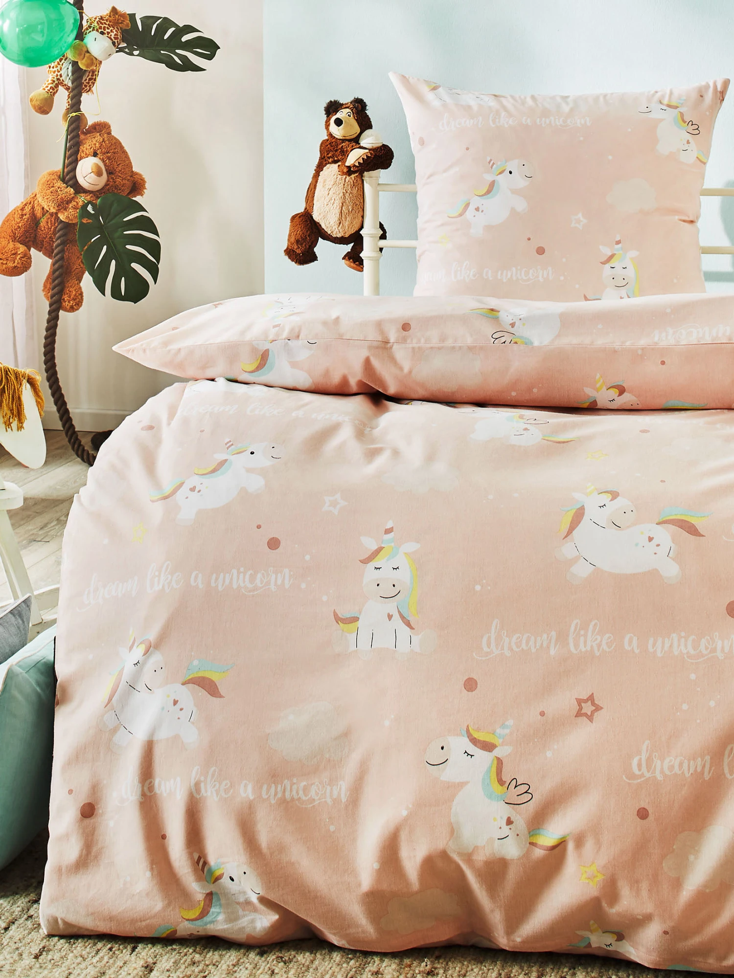 Kinderbettwäsche, Rose 2 Kinderbettwäsche, Rose – Bild 2