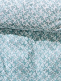 Satin-Bettwäsche, Altmint -Häuser Lieferungen Verkauf Malanda Bettwaesche Blau Altmint 135x200 lup