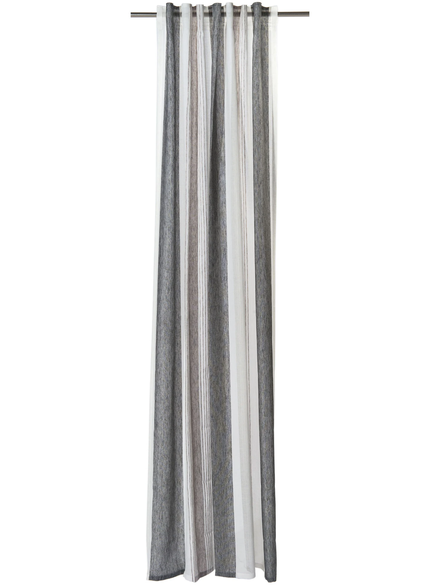Vorhang Mit Gardinenband, Anthrazit 2 Vorhang Mit Gardinenband, Anthrazit – Bild 2
