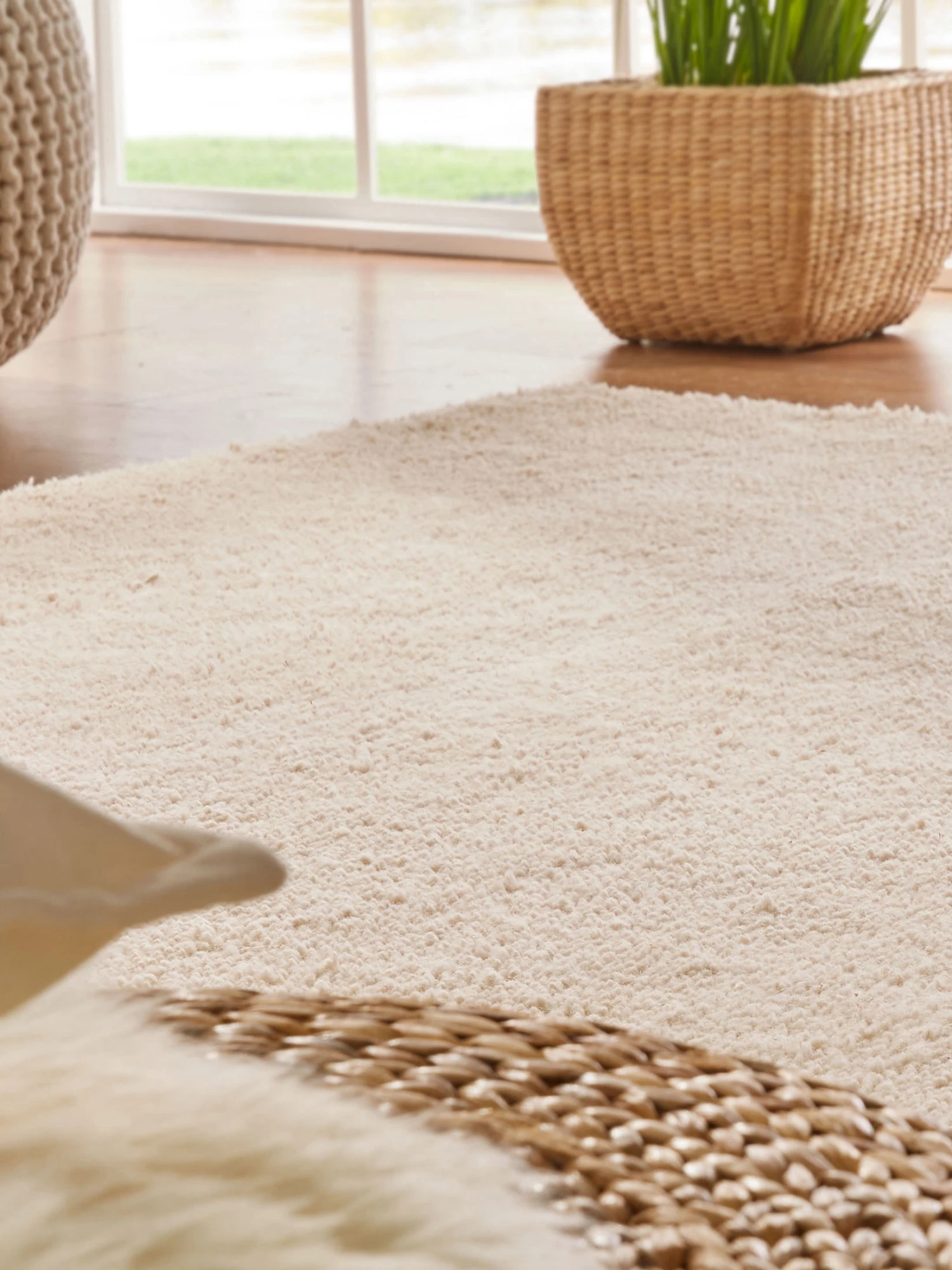 Berber-Teppich, Weiss 2 Berber-Teppich, Weiss – Bild 2