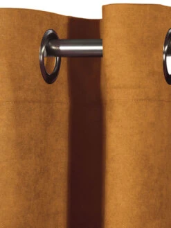 Ösenschal, Curry -Häuser Lieferungen Verkauf Milla Gardine Oesenschal gelb Curry 140x245 lup1