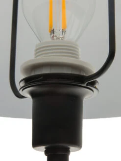 Tischleuchte, Black -Häuser Lieferungen Verkauf Minimalist Tischleuchte Schwarz Black 25x25x44 lup1