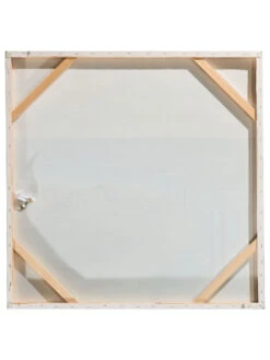 Leinwand-handgemalt, Hellblau -Häuser Lieferungen Verkauf MoewenamStrand Leinwandhandgemalt Blau Hellblau 80x80 ruk1