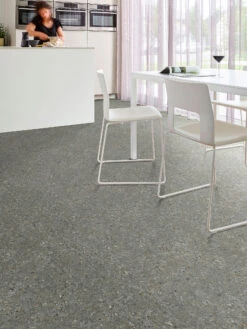 Vinyl-Rollenware, Kiesel Anthrazit 119