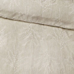Renforcé-Bettwäsche, Natur -Häuser Lieferungen Verkauf NaturalFields Bettwaesche Beige Natur 135x200 lup