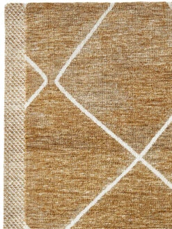 Moderner Teppich, Safran -Häuser Lieferungen Verkauf Nikkala ModernerTeppich Gelb Safran 170x240 lup