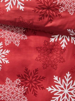 Flanell-Bettwäsche, Rot -Häuser Lieferungen Verkauf Norby Bettwaesche Rot 135x200 lup