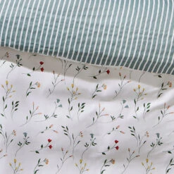 Satin-Bettwäsche, Grün 7 Satin-Bettwäsche, Grün -Häuser Lieferungen Verkauf Paluma Bettwaesche Gruen 135x200 lup