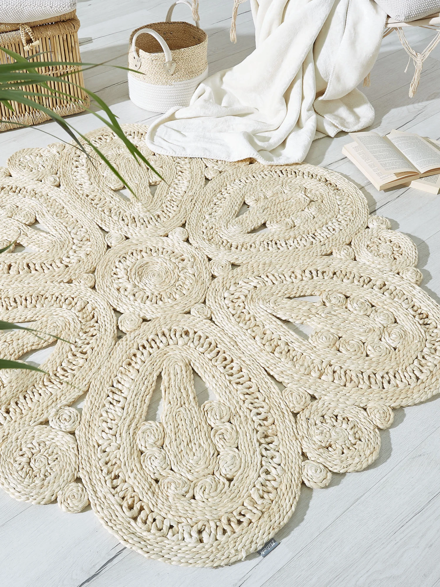 Jute-Teppich, Beach 1 Jute-Teppich, Beach