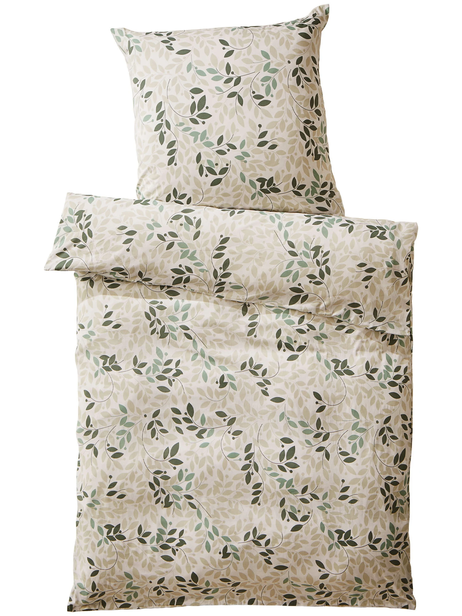 Renforcé-Bettwäsche, Grün 2 Renforcé-Bettwäsche, Grün – Bild 2