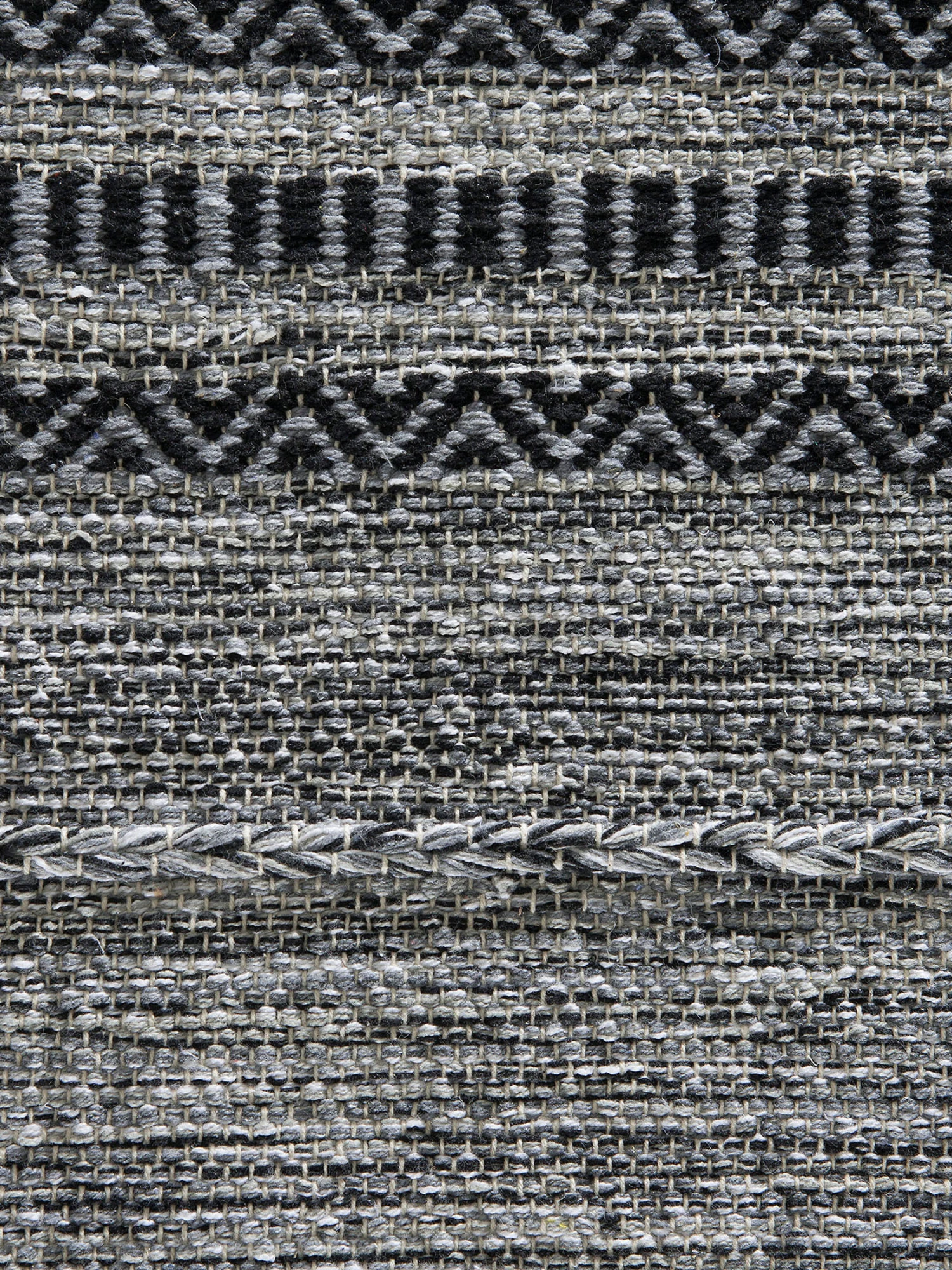 Flachgewebe-Teppich, Dark Grey 4 Flachgewebe-Teppich, Dark Grey – Bild 4