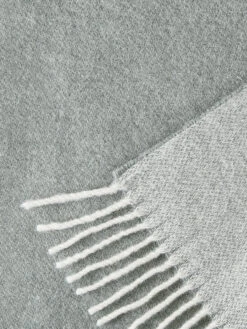 Wolldecke, Offwhite/Hellgrau -Häuser Lieferungen Verkauf Runa Decke Grau OffwhiteHellgrau 140x200 lup