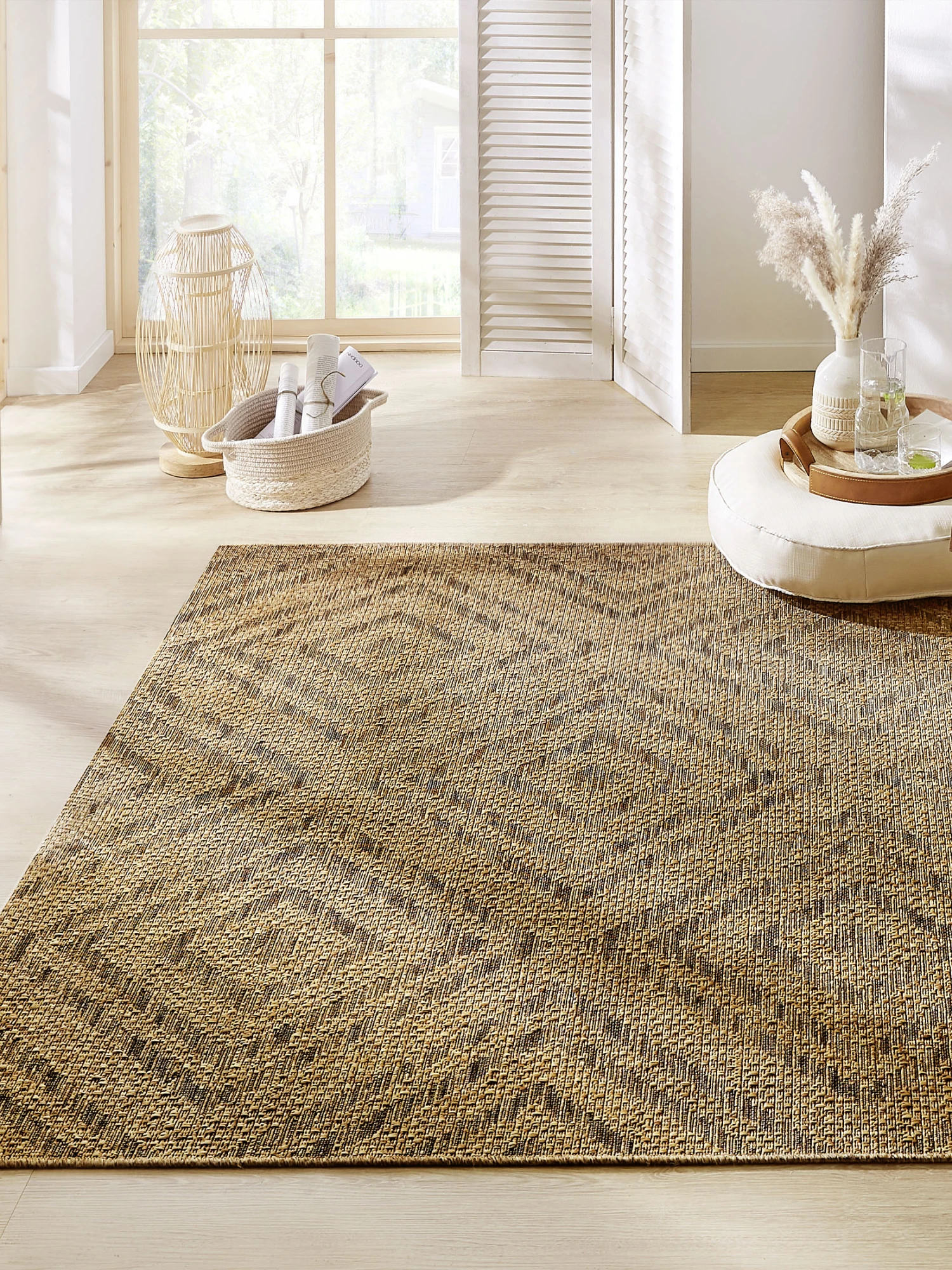 Outdoor-Teppich, Treibholz 1 Outdoor-Teppich, Treibholz