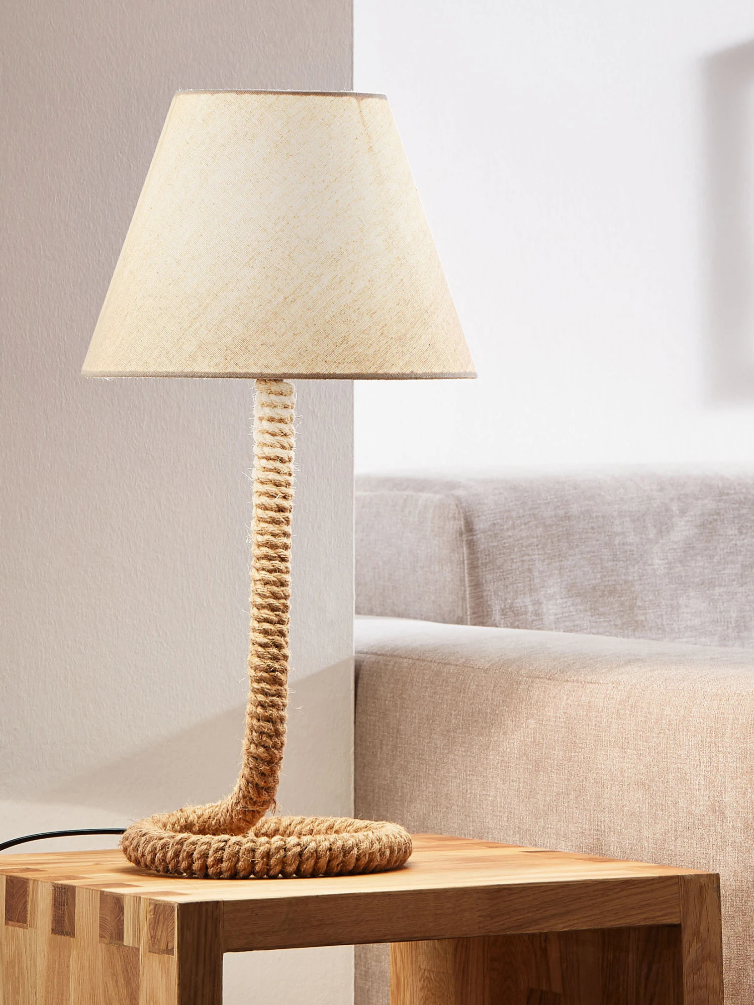 Tischleuchte, Natur 1 Tischleuchte, Natur