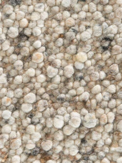 Woll-Teppich, Kies -Häuser Lieferungen Verkauf Skagen HandwebTeppich Beige Kies 170x230 lup