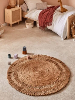 Jute-Teppich, Natural -Häuser Lieferungen Verkauf Skyarp JuteTeppich Beige Natural 150rund mil3