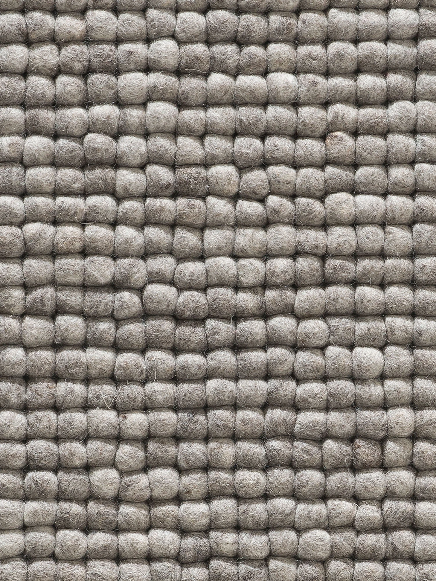 Filzkugel-Teppich, Stone Grey 3 Filzkugel-Teppich, Stone Grey – Bild 3
