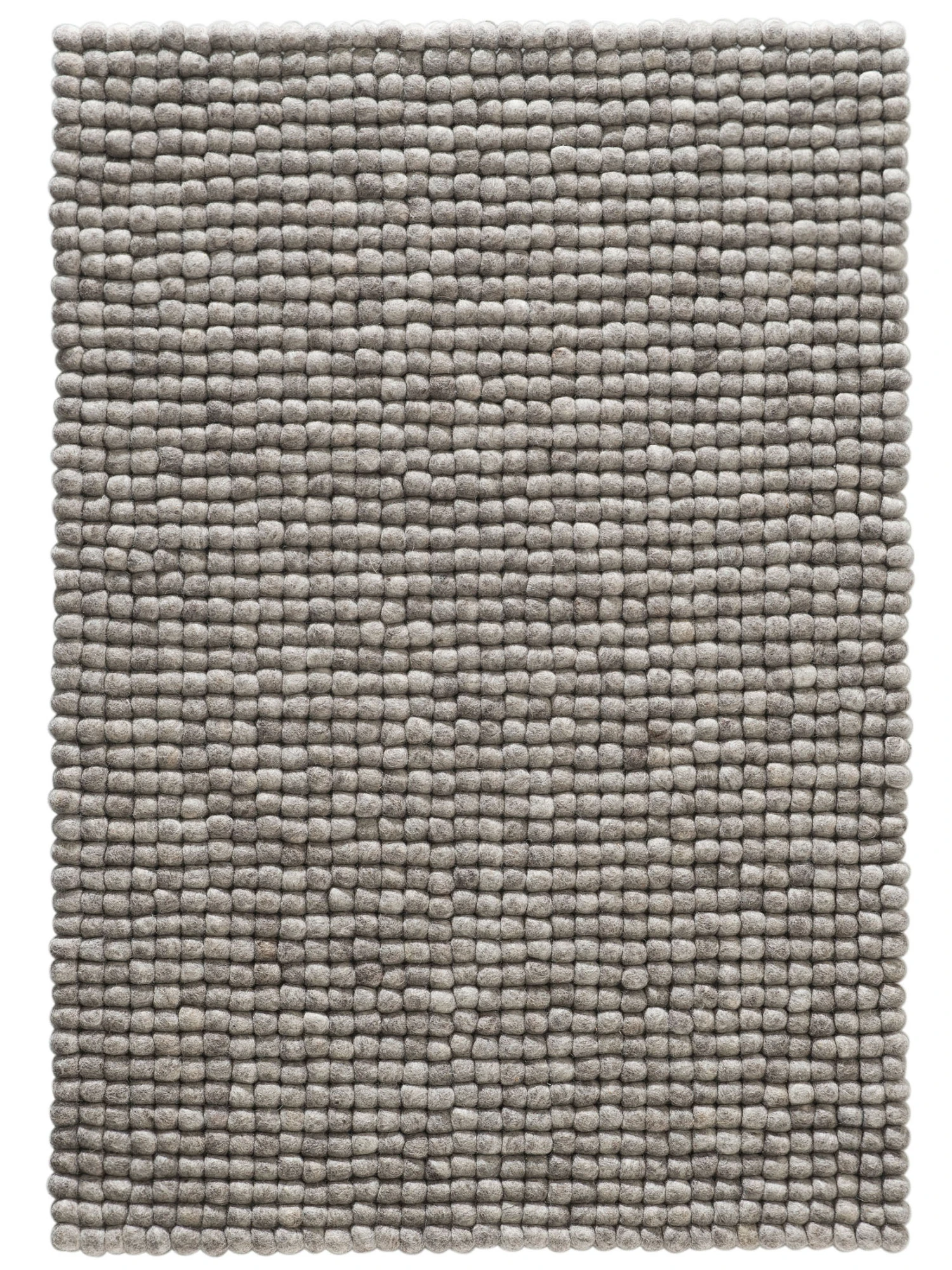 Filzkugel-Teppich, Stone Grey 1 Filzkugel-Teppich, Stone Grey