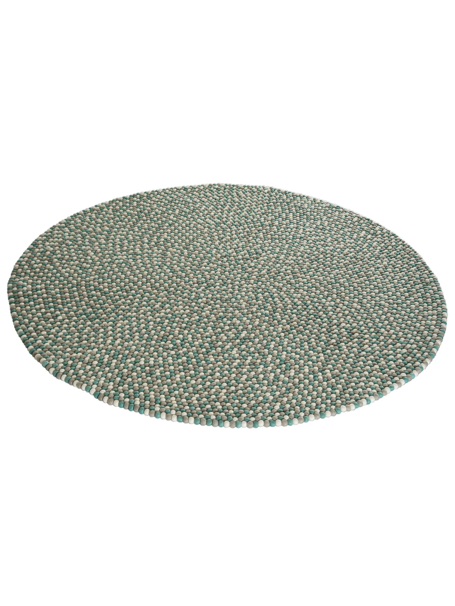 Filzkugel-Teppich, Green 3 Filzkugel-Teppich, Green – Bild 3