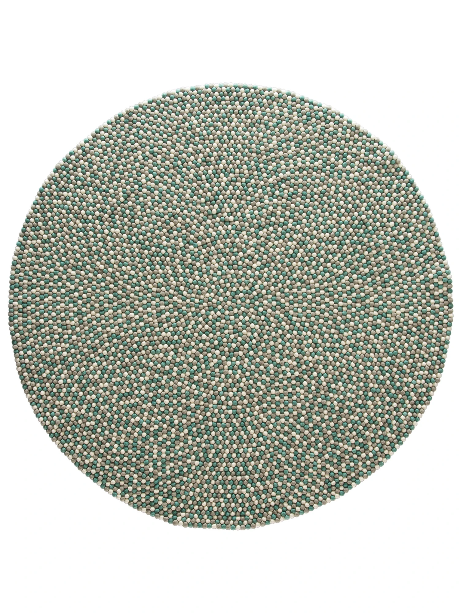 Filzkugel-Teppich, Green 2 Filzkugel-Teppich, Green – Bild 2
