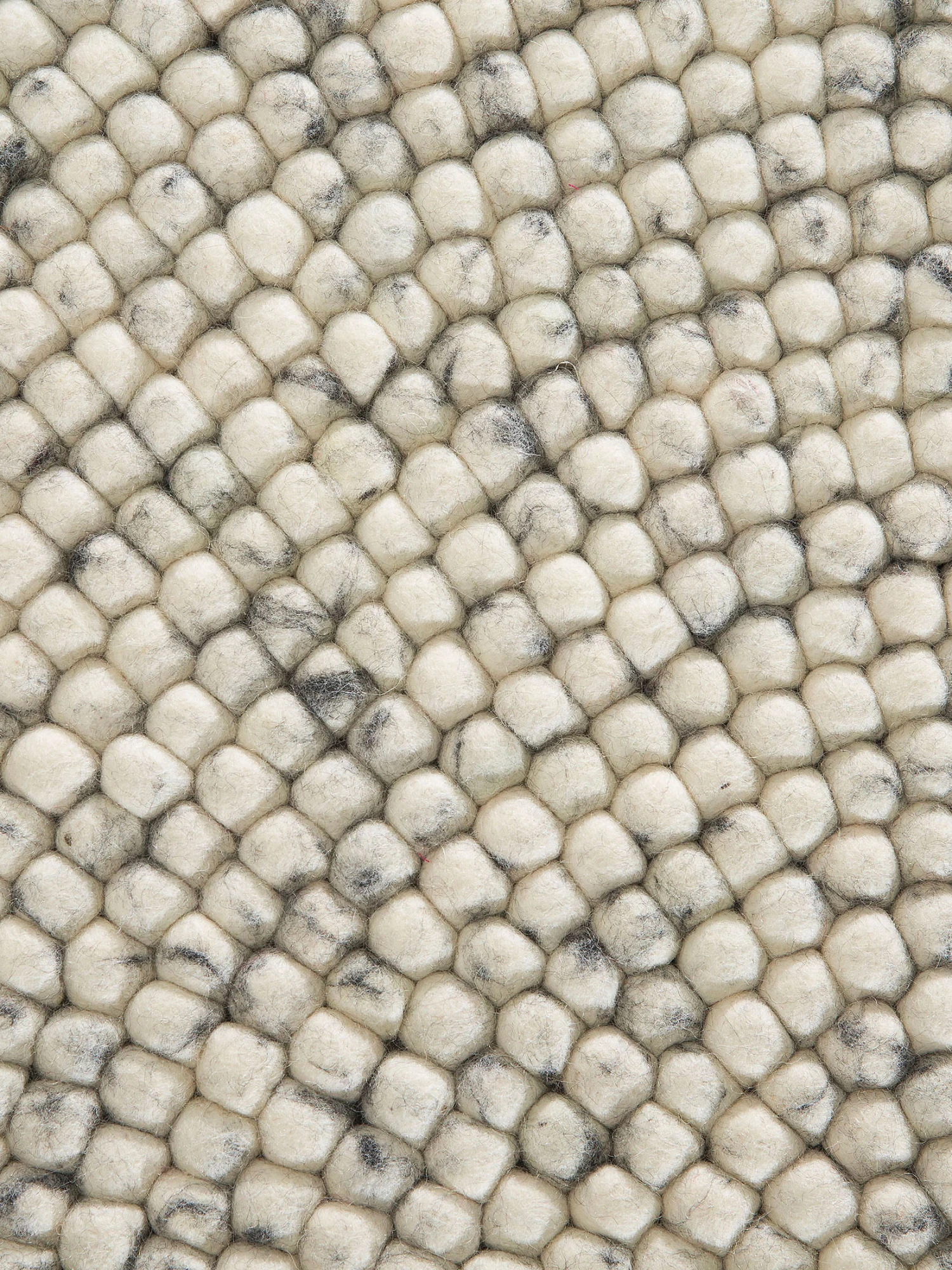 Filzkugel-Teppich, Grey Natural 5 Filzkugel-Teppich, Grey Natural – Bild 5