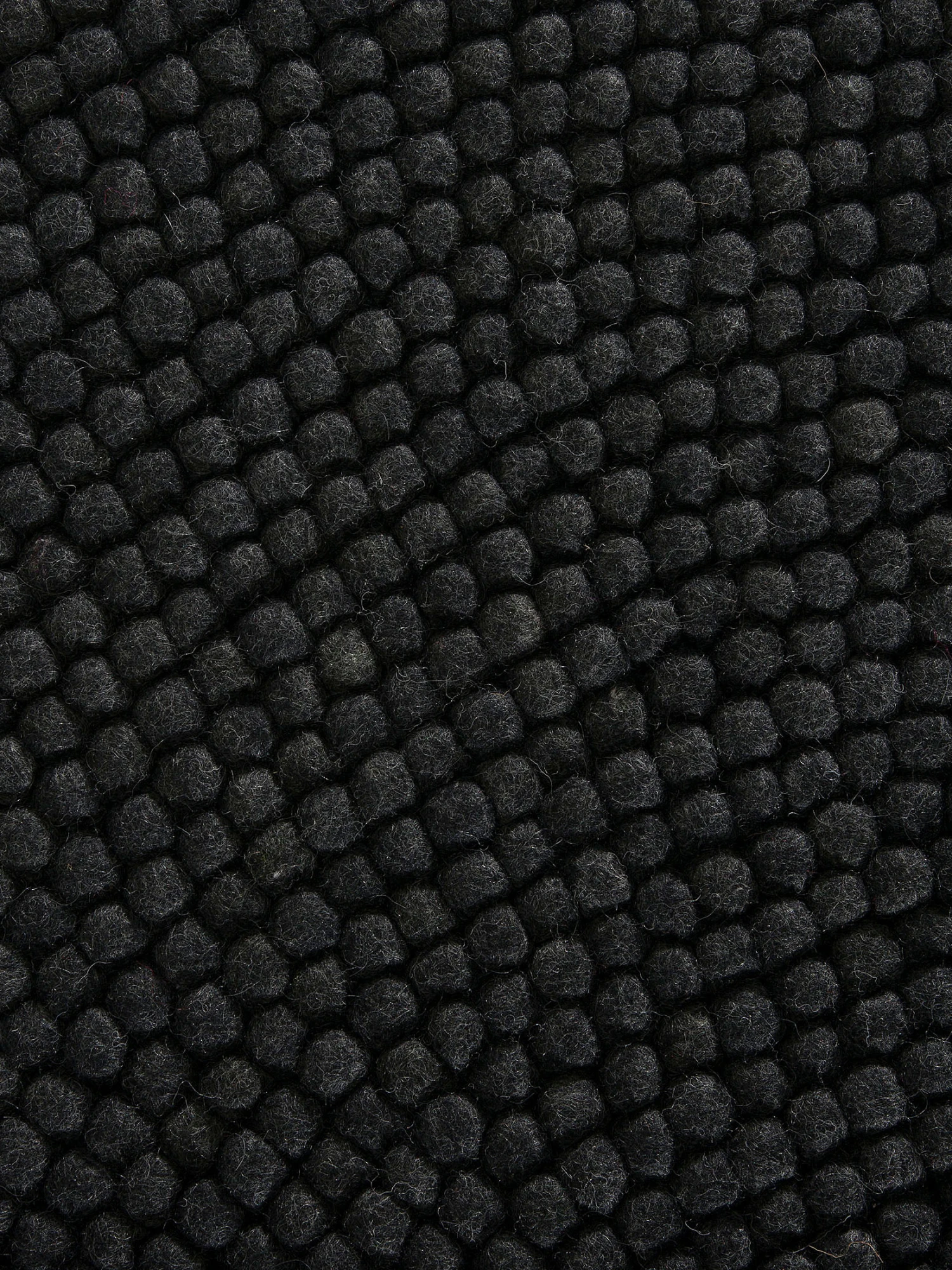 Filzkugel-Teppich, Black 4 Filzkugel-Teppich, Black – Bild 4