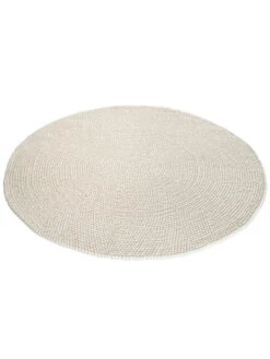 Filzkugel-Teppich, White 8 Filzkugel-Teppich, White -Häuser Lieferungen Verkauf Smedby FilzkugelTeppich Weiss White 200rund fper