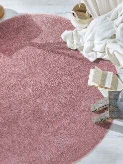 Hochflor-Teppich, Mauve