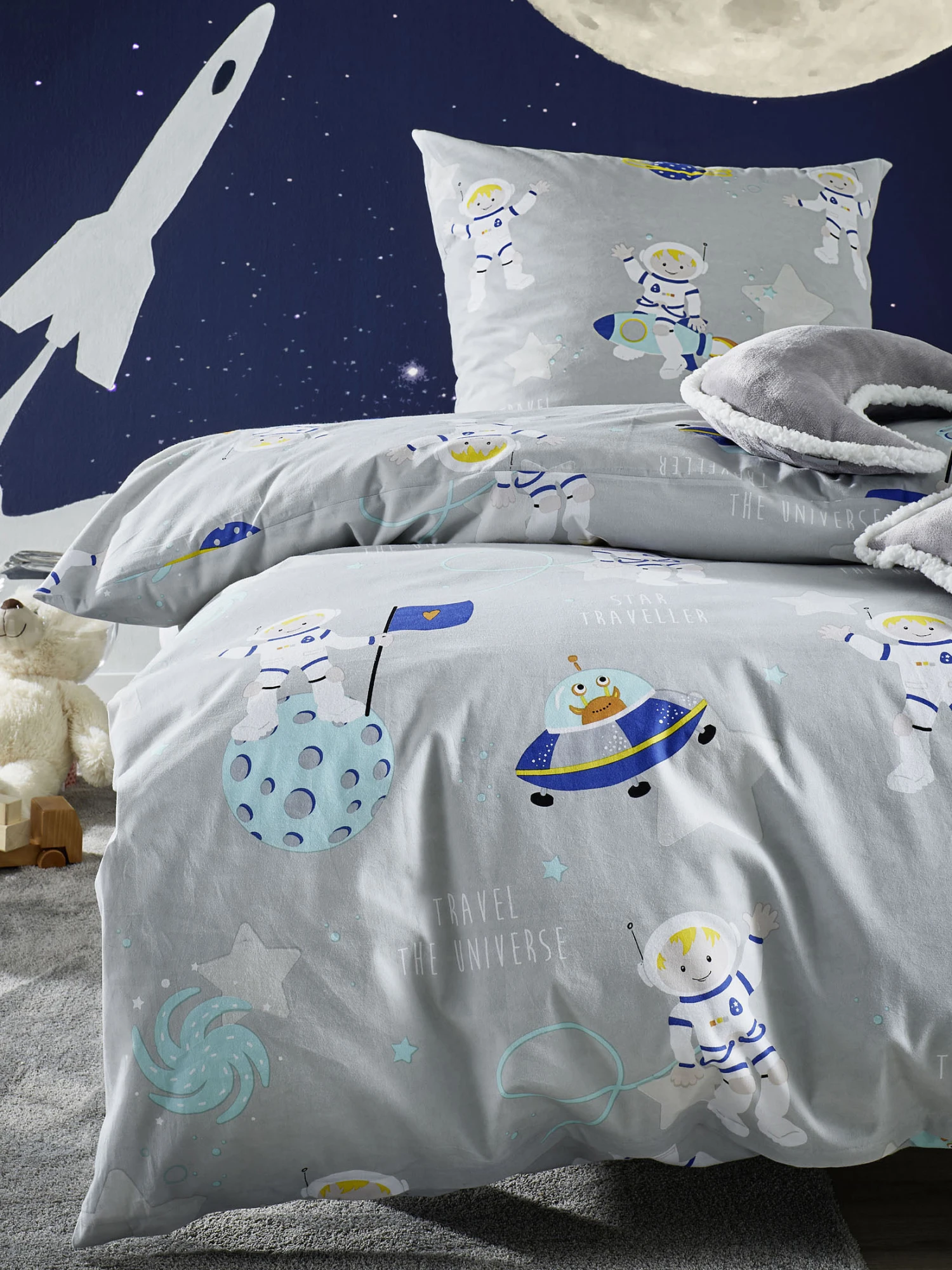 Kinderbettwäsche, Grey 1 Kinderbettwäsche, Grey