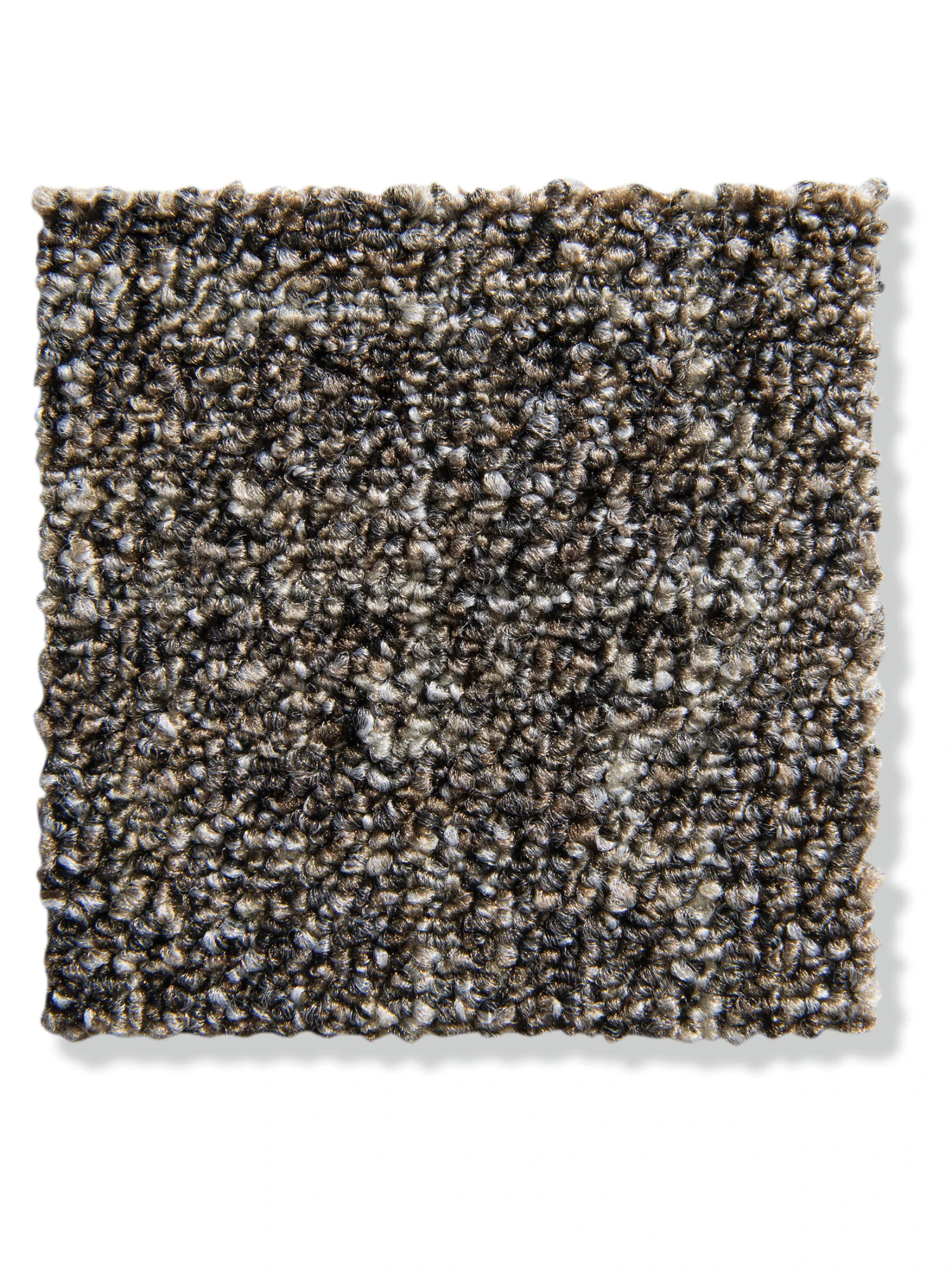 Teppichbodenfliese, Mahagoni 1 Teppichbodenfliese, Mahagoni